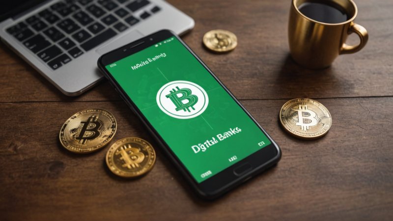 mobilbank, kryptovaluta, finans teknologi, digital finans, bankapper, investering, økonomisk kunnskap