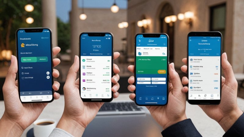 Mobilbank, Nettbank, Finansiell Sikkerhet, Bankfunksjoner, Brukeropplevelse, Økonomisk Håndtering