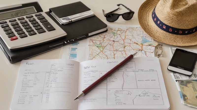 feriebudsjettplanlegging, reiseutgifter, personlig økonomistyring, ferieøkonomisk planlegging, digitale verktøy for budsjettering