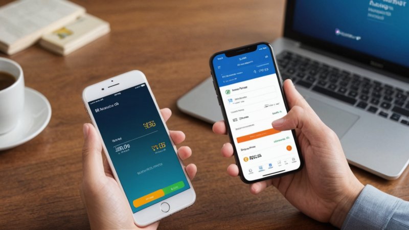 digitale sparekontoer, tradisjonelle sparekontoer, bank sammenligning, finansiell utdanning, nettbank