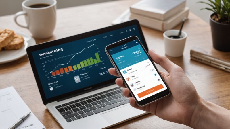 digitale banktjenester, mobilbank, nettbank, sammenligning av banktjenester, bankapper, brukeropplevelse