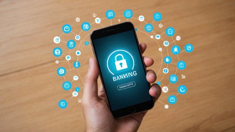 online banktjenester, cybersikkerhet, digital bank, økonomisk sikkerhet, mobilbank, phishing, malware