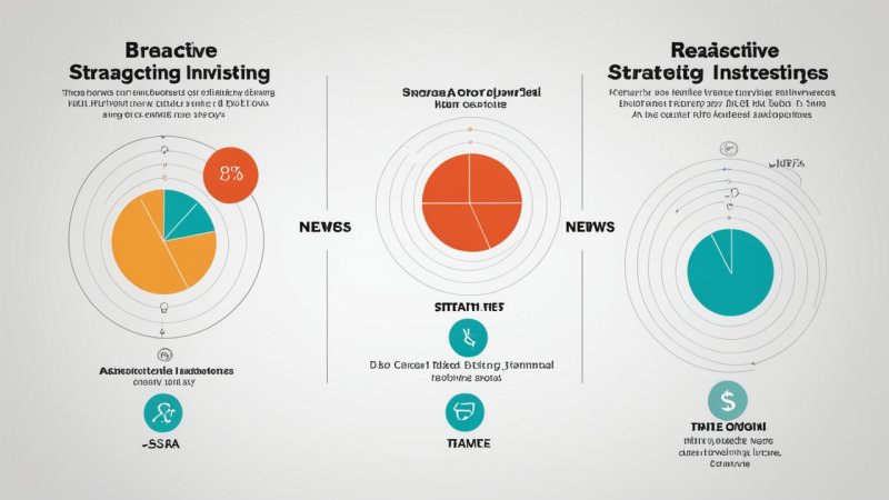 finansielle nyheter, investeringsstrategier, strategisk investering, reaktiv investering, aksjemarkedsanalyse, økonomisk kompetanse