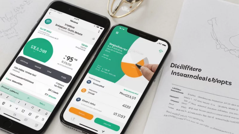 forsikringskalkulatorer, apper for personlig økonomi, forsikringskostnader, digitale verktøy, økonomisk styring