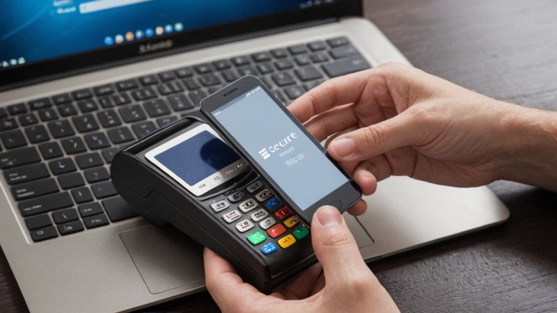 online betalinger, cybersikkerhet, digital bank, sikre transaksjoner, svindelforebygging