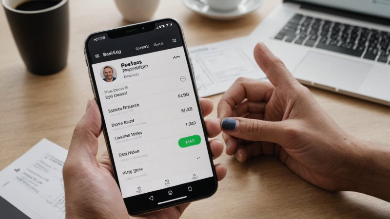 mobilbank, oppdatere personlig informasjon, finansiell sikkerhet, bankapp, digital bank