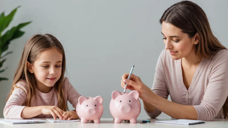 sparing for barn, utdanningsfond, budsjettering, investeringsstrategier, finansiell planlegging