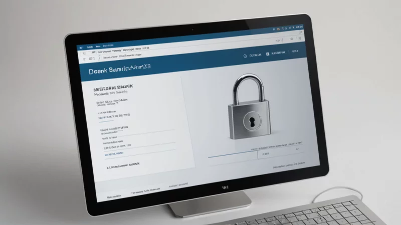 digital bank, cybersikkerhet, personlig økonomi, online bank sikkerhet, hacking forebygging