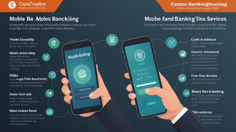 mobile bankapper, nettbanktjenester, sammenligning av banktjenester, brukeropplevelse, sikkerhet i bank