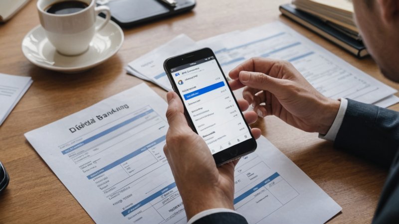 digital bank, tradisjonell bank, økonomisk angst, nettbank, banktjenester, økonomistyring