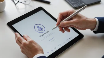 digital signatur, elektronisk signatur, bankteknologi, cybersikkerhet, dokumentsignering