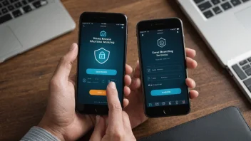 mobilbankapp sikkerhet, autentisering, datakryptering, phishing, brukerpersonvern, finansiell sikkerhet
