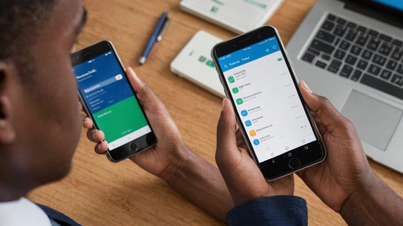 mobilbank, sparing, økonomisk forståelse, digital finans, unge voksne