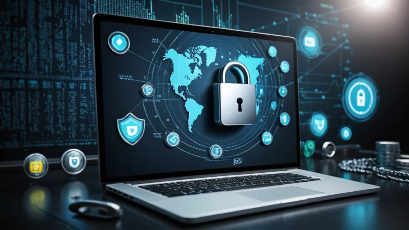 online aksjehandel sikkerhet, cybersikkerhet i finans, phishing forebygging, investering sikkerhet, digital bank sikkerhet