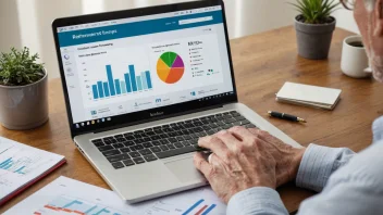 digital banktjenester, pensjonsplanlegging, personlig økonomistyring, nettbanktjenester, finansiell kunnskap