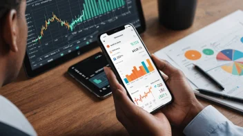 investeringsapper, digital investering, finansiell teknologi, kryptovaluta trading, aksjemarkedsapper
